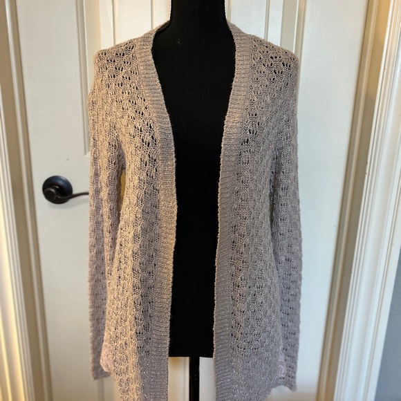 Maurices Women's Open-Front Cardigan - Cream - Picture 1 of 7